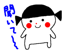 Snowman girls of Momoro sticker #1640751