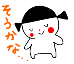 Snowman girls of Momoro sticker #1640758