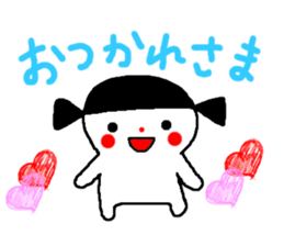 Snowman girls of Momoro sticker #1640762