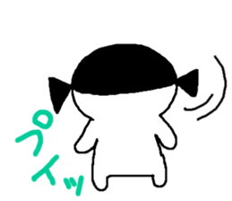 Snowman girls of Momoro sticker #1640768