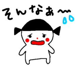 Snowman girls of Momoro sticker #1640771