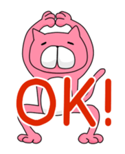 *Pink Cat* sticker #1641579