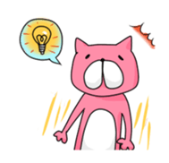 *Pink Cat* sticker #1641589