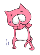 *Pink Cat* sticker #1641590