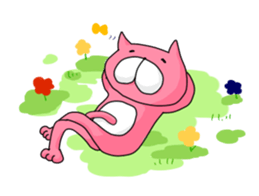 *Pink Cat* sticker #1641607