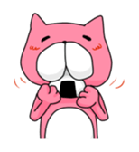*Pink Cat* sticker #1641608