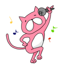 *Pink Cat* sticker #1641609