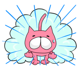 *Pink Cat* sticker #1641611