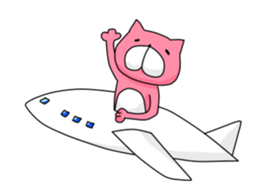 *Pink Cat* sticker #1641614