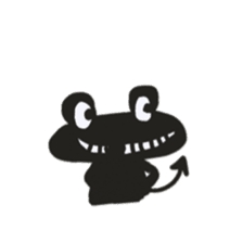 Frog KOMAME speaks in French sticker #1642008