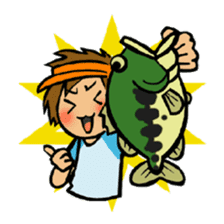 bass fishing sticker #1643017