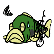 bass fishing sticker #1643041