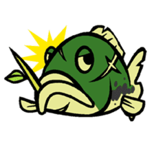 bass fishing sticker #1643042