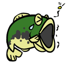 bass fishing sticker #1643046