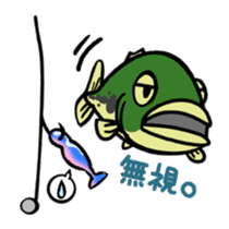 bass fishing sticker #1643051
