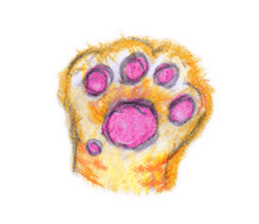 Honobono Nyanko sticker #1643316