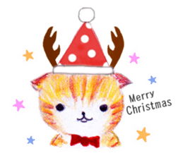 Honobono Nyanko sticker #1643336