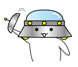 Mr. UFO Sticker came to Earth sticker #1643518