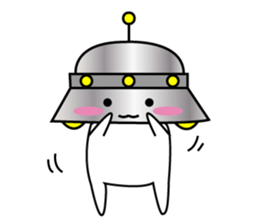 Mr. UFO Sticker came to Earth sticker #1643530
