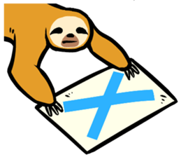 Idle fellow Bradypodidae sticker #1643588