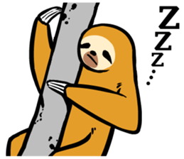 Idle fellow Bradypodidae sticker #1643590