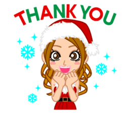 Girls' Night Out "Merry Christmas" sticker #1643833