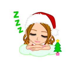 Girls' Night Out "Merry Christmas" sticker #1643848