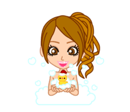 Girls' Night Out "Merry Christmas" sticker #1643851