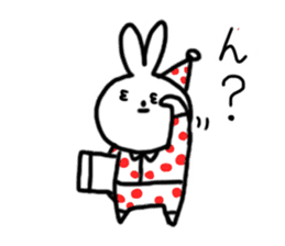 ambiguous answer rabbit usami san sticker #1644347