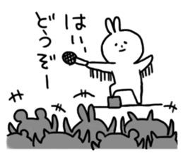 ambiguous answer rabbit usami san sticker #1644349