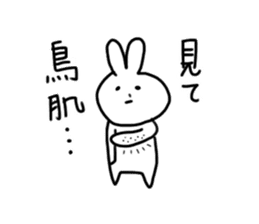 ambiguous answer rabbit usami san sticker #1644356