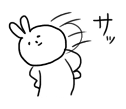 ambiguous answer rabbit usami san sticker #1644359
