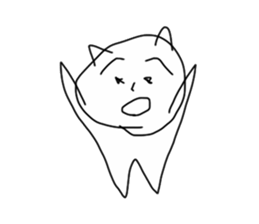 devil oni sticker #1644418