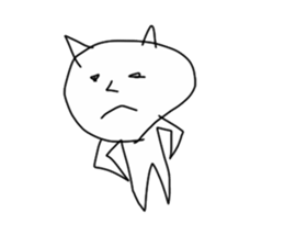 devil oni sticker #1644419