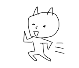 devil oni sticker #1644425