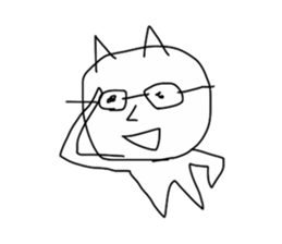 devil oni sticker #1644429