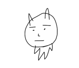 devil oni sticker #1644448