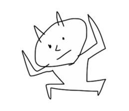 devil oni sticker #1644450