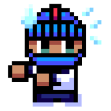 Dot_DE_PON! Knight school part.1 sticker #1644859