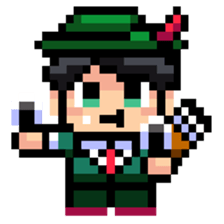 Dot_DE_PON! Knight school part.1 sticker #1644870