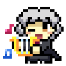 Dot_DE_PON! Knight school part.1 sticker #1644877