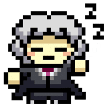 Dot_DE_PON! Knight school part.1 sticker #1644878