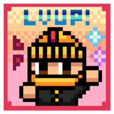 Dot_DE_PON! Knight school part.1 sticker #1644880