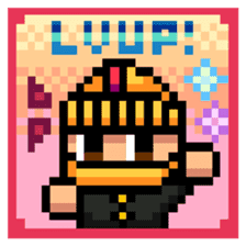 Dot_DE_PON! Knight school part.1 sticker #1644880