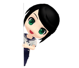 Lucky Cute Girl Vol.2 (Eng Version) sticker #1646381