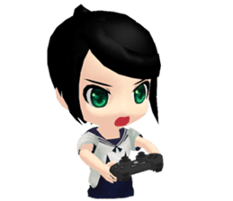 Lucky Cute Girl Vol.2 (Eng Version) sticker #1646409