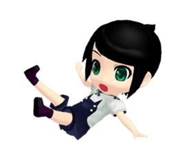 Lucky Cute Girl Vol.2 (Eng Version) sticker #1646410