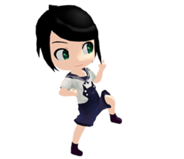Lucky Cute Girl Vol.2 (Eng Version) sticker #1646412