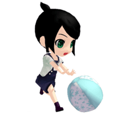 Lucky Cute Girl Vol.2 (Eng Version) sticker #1646416