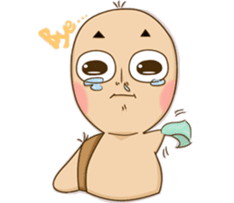 Momo Earthworm sticker #1646541